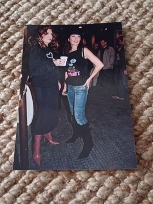 Sofia Aliberti Authentic Photo like new 18.7x12.5 cm