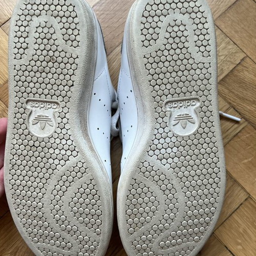 Adidas Stan Smith sneakers used women's white sports shoes
