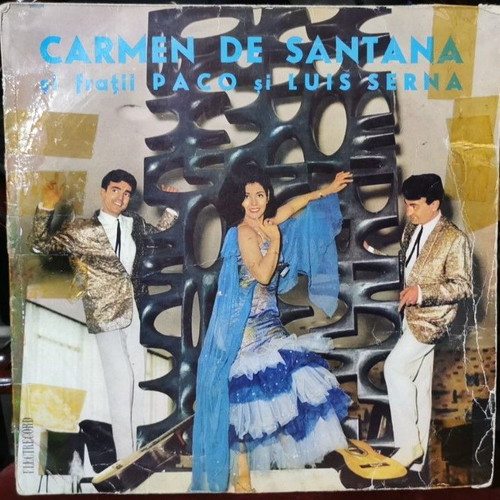 Carmen Santana Flamenco LP used, Romanian edition
