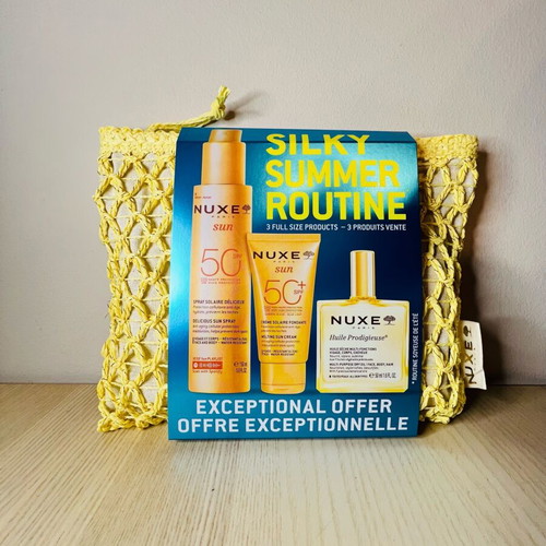 Nuxe Silky Summer Routine Gift Set new