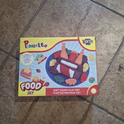 Soft dough play set Luna Toys
