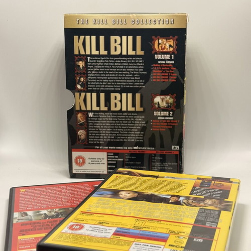 Kill Bill Collection DVD used, action adventure, English