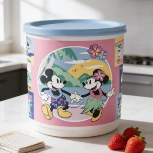 Disney Tupperware set 3 pieces new airtight containers