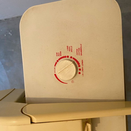 Singer ironing press used