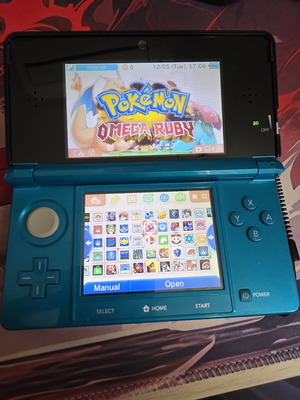 Nintendo 3DS Aqua Blue σαν καινούργιο, ιαπωνική έκδοση με αγγλική γλώσσα