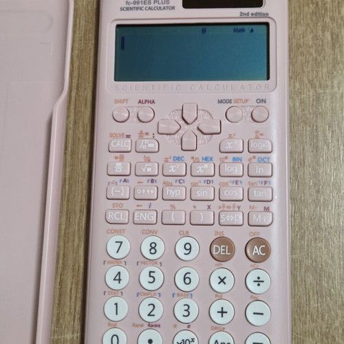 CTIFREE FC-991ES PLUS scientific calculator new, pink, 2nd edition