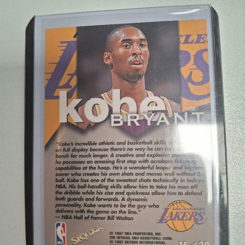 Kobe Bryant NBA Vintage Cards Lot x2 1997-98 Hoops SkyBox