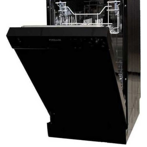 Finlux freestanding dishwasher, black, 45x85 cm