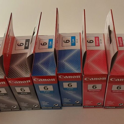 Canon BCI-6 ink cartridges new, pack of 16