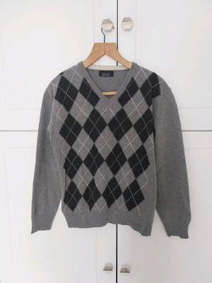 Zara sweater like new, gray, size M