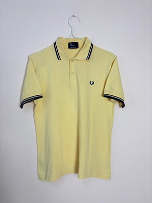 Fred Perry polo shirt like new, size S, yellow