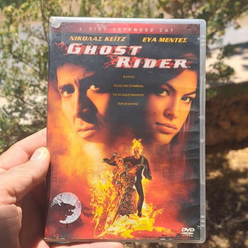 Ghost Rider DVD used, action adventure social genre, subtitles