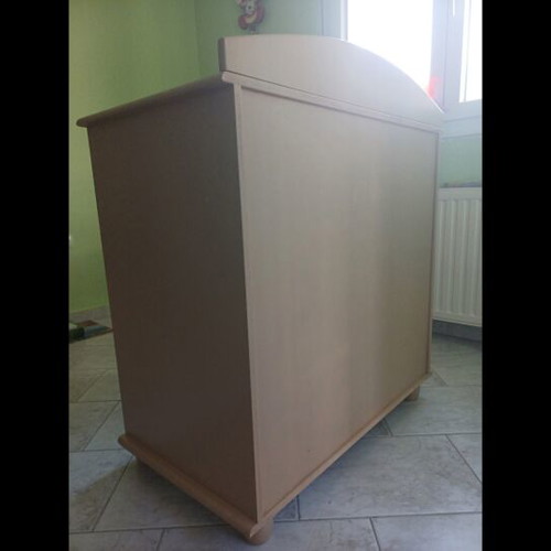 Casa Baby Bed Set with Mattress and Chest of Drawers like new