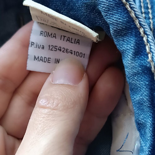 Denim shorts large blue like new