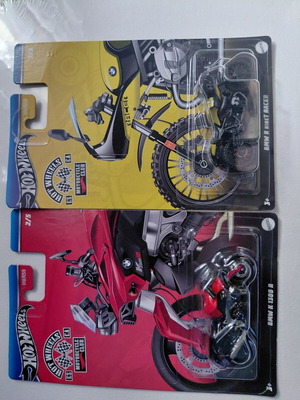 Hot Wheels BMW K 1300R and BMW R Ninet Racer motorcycles new
