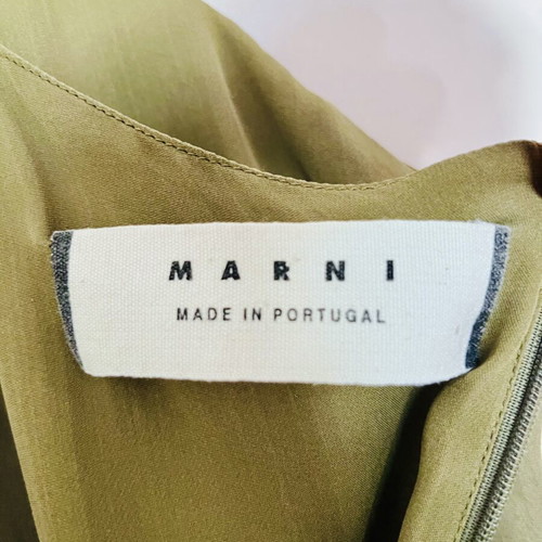 Marni dress like new, olive color, size S