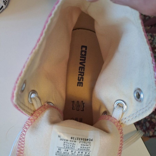 Converse Chuck Taylor AS Core Hi women's athletic shoes new, pink, size 41