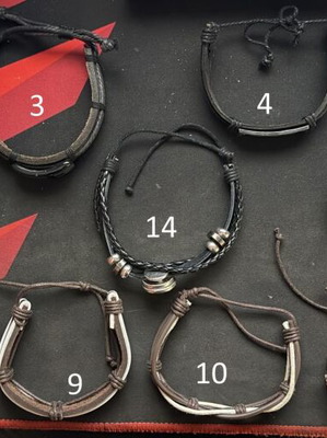 Bracelet set of 14 used