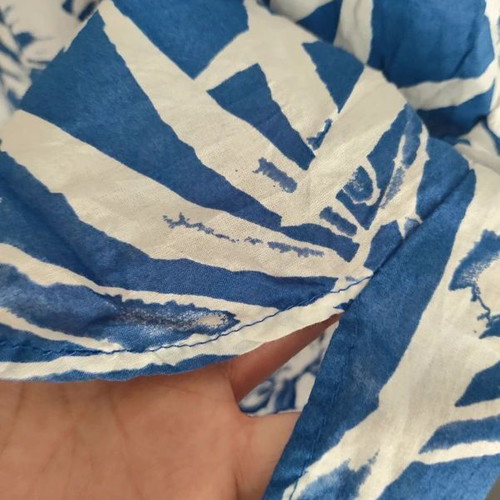 Counterparts women's cotton shirt XL like new, white and blue