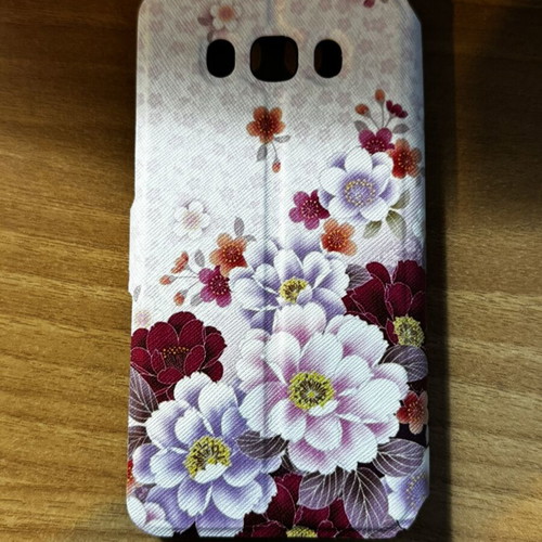 Samsung J7 Flower Case with Magnet new