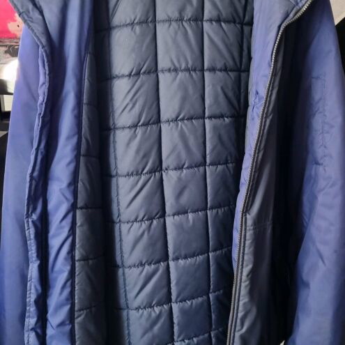 Nike men's windbreaker jacket blue size XL like new