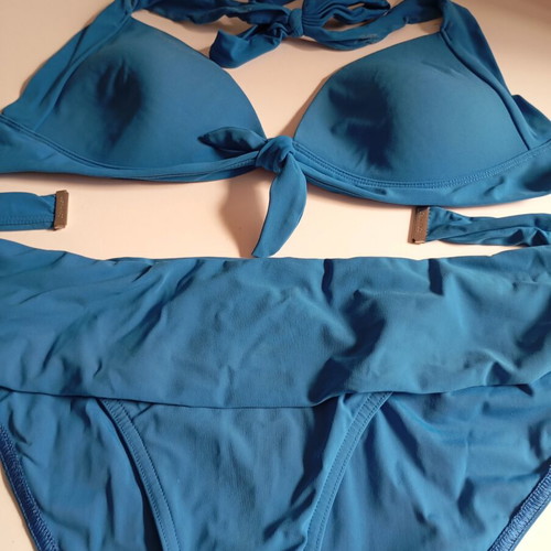 Calvin Klein women's swimsuit used, size L, blue