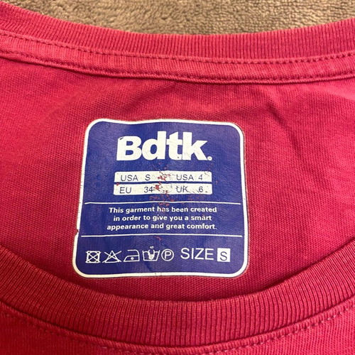 Bdtk fuchsia shirt like new, size S
