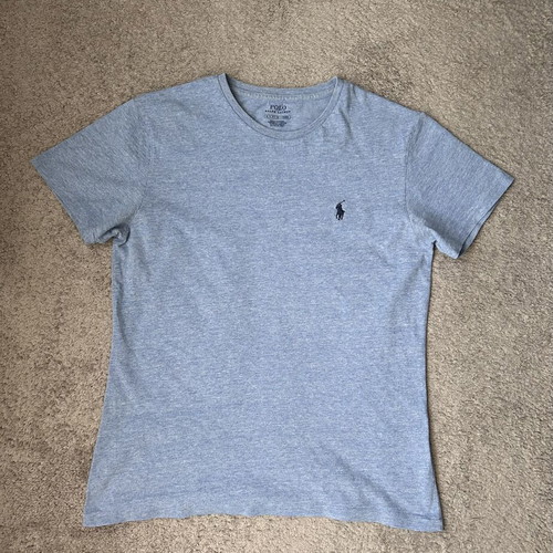 Polo Ralph Lauren men's cotton jersey t-shirt S used, blue