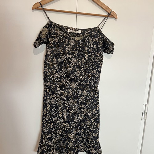 Zara mini dress floral pattern size S like new