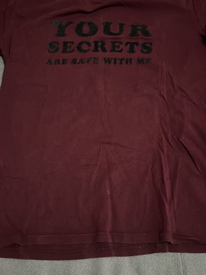 Bershka blouse used, size XS, red