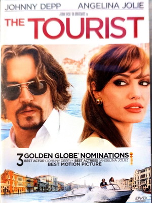 DVD The Tourist μεταχειρισμένο, περιπέτεια με υπότιτλους
