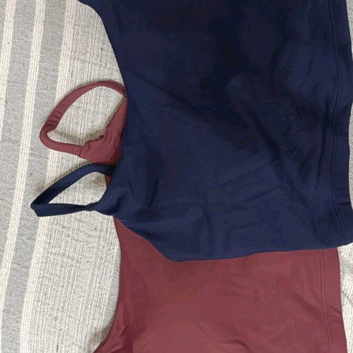 Shein bustiers like new, blue and brown, size S