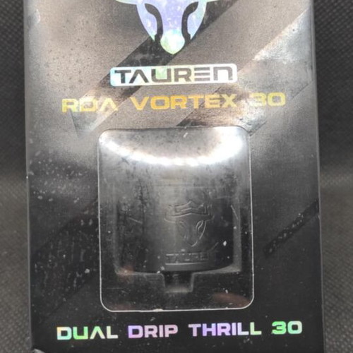 Tauren Vortex RDA 30mm by ThunderHead Creations like new, matte black