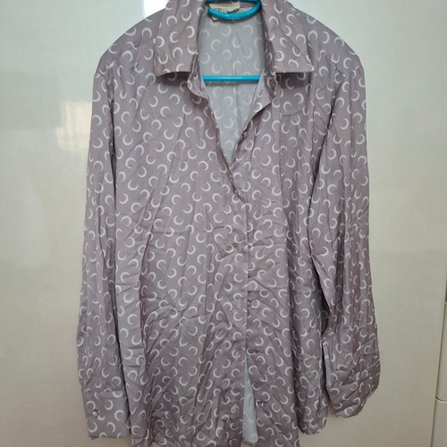 Bitter Cocoa purple shirt and skirt set like new size small