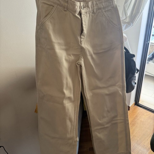 Zara white jeans size M 38, straight fit