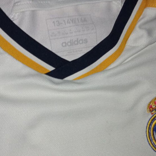 Real Madrid jersey used, size 13-14y, white