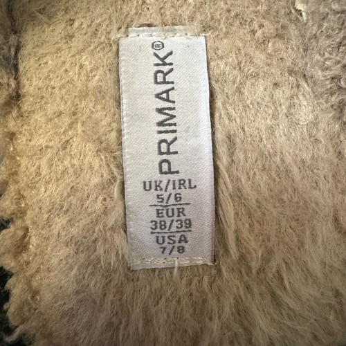 Primark slippers size 38/39