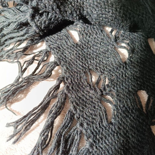 Poncho French Connection like new, black, one size
