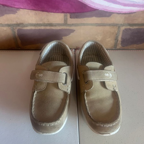 Orchestra Saxo Blues beige kids moccasins boat shoes size 34 used