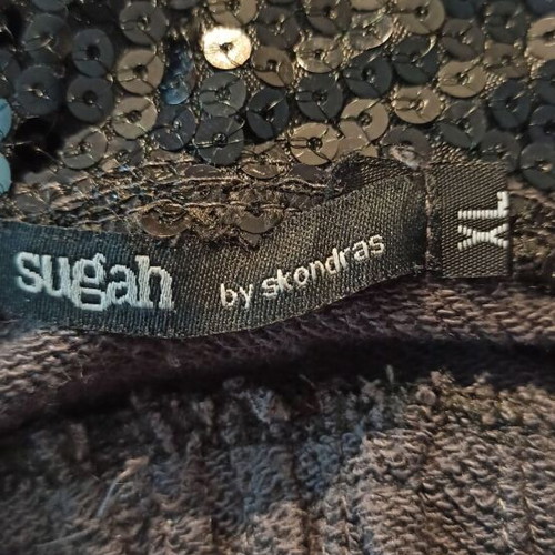 Fullah Sugah women's coat new, gray and brown, size XL