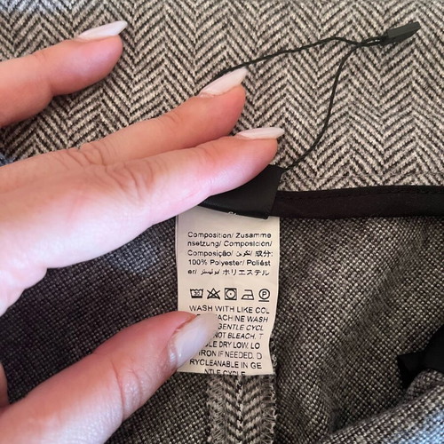 Dazy high-waisted gray pants XL new