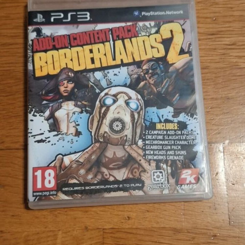 Borderlands 2 Add-on Content Pack PS3 game