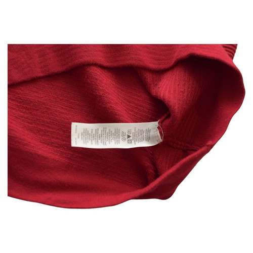 French Connection Red Ribbed Mini Dress used size 10