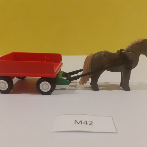 Playmobil cart with pony M42