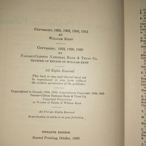 Kent's Mechanical Engineers Handbook used, Greek language