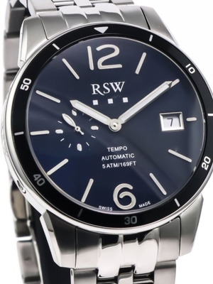 Ρολόι RSW Tempo Automatic Swiss Made 42mm Καινούργιο με Εγγύηση