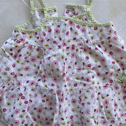 Baby dress set like new, colorful and patterned, sizes 9-24 months