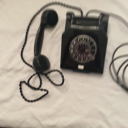 Vintage RFD Telephone from East Germany 1966 like new, bakelite