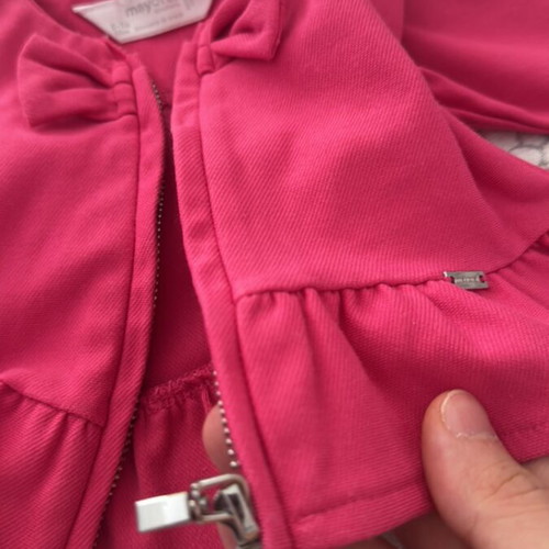 Baby jacket pink size 55cm new