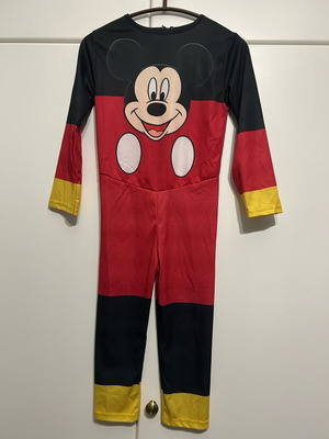 Mickey Mouse carnival costume 6-7 years like new with mask and gloves